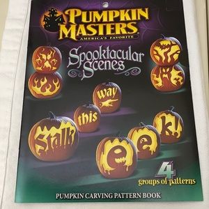 Pumpkin Masters 4 Groups of Patterns “SPOOKTACULAR SCENES” NEW